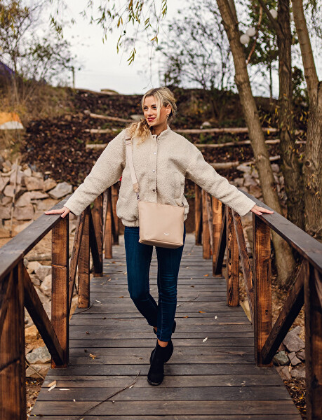 Dámská crossbody kabelka Sabin Creme
