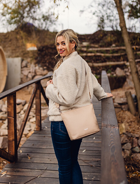 Dámská crossbody kabelka Sabin Creme