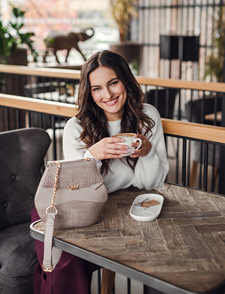 Dámská crossbody kabelka Selena Beige