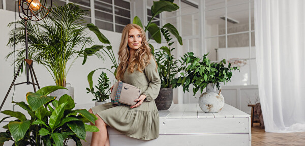 Dámská crossbody kabelka Sigi Beige