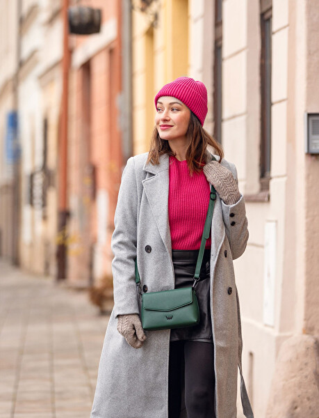 Dámská crossbody kabelka Silvano Green