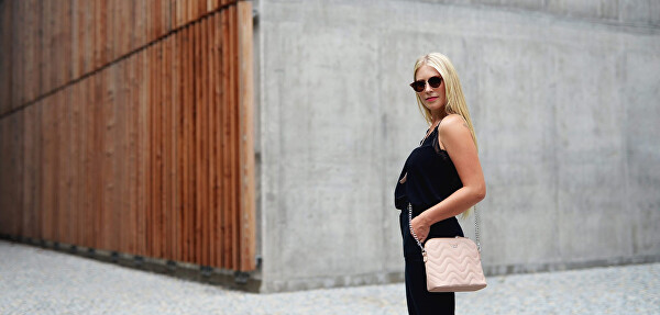 Dámská crossbody kabelka Zita Pink
