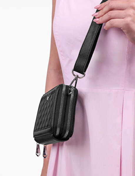 Dámská crossbody peněženka Akyra Black
