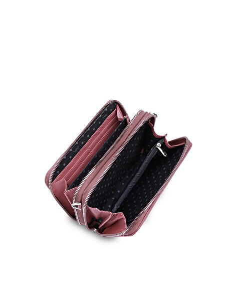 Dámská crossbody peněženka Akyra Dusty Pink
