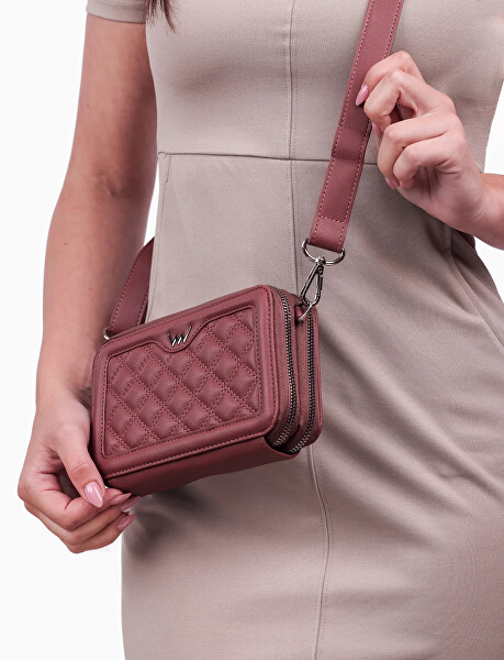 Dámská crossbody peněženka Akyra Dusty Pink