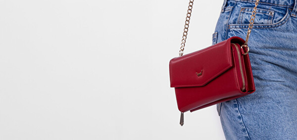 Dámská crossbody peněženka Bessy Red