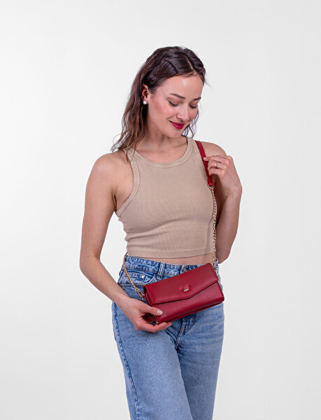 Dámská crossbody peněženka Bessy Red