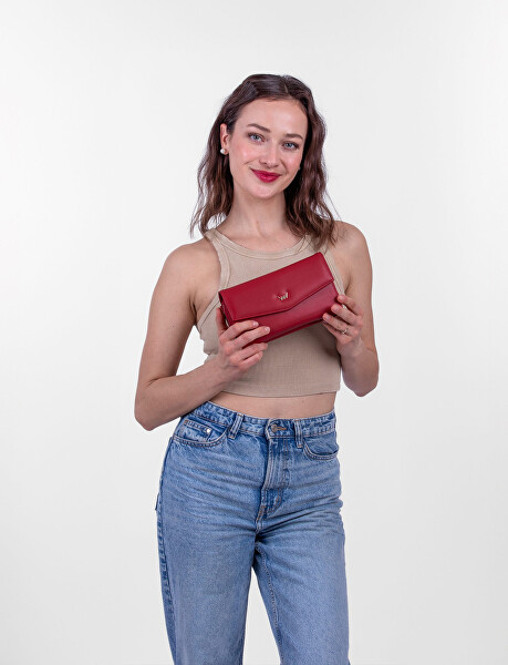 Dámská crossbody peněženka Bessy Red