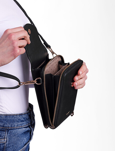Dámská crossbody peněženka Chanthal Black