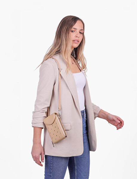 Dámská crossbody peněženka Chanthal Dotty Beige