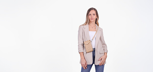 Dámská crossbody peněženka Chanthal Dotty Beige