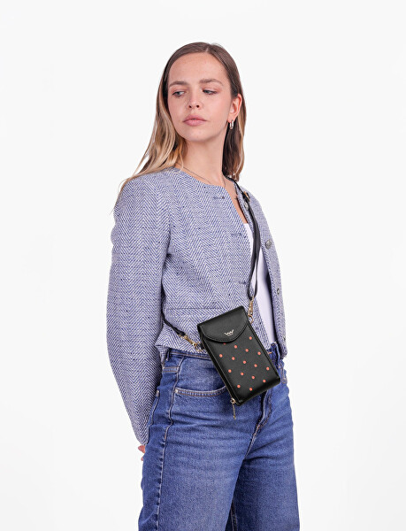 Dámska crossbody peňaženka Chanthal Dotty Black