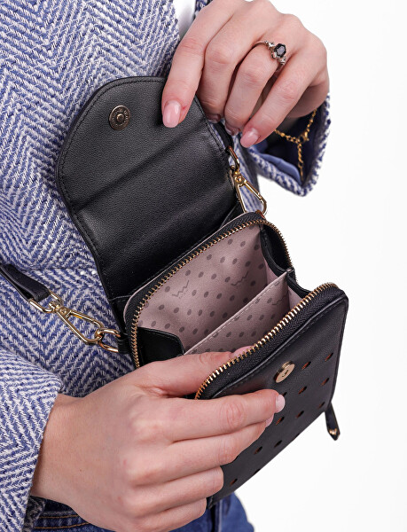 Dámska crossbody peňaženka Chanthal Dotty Black