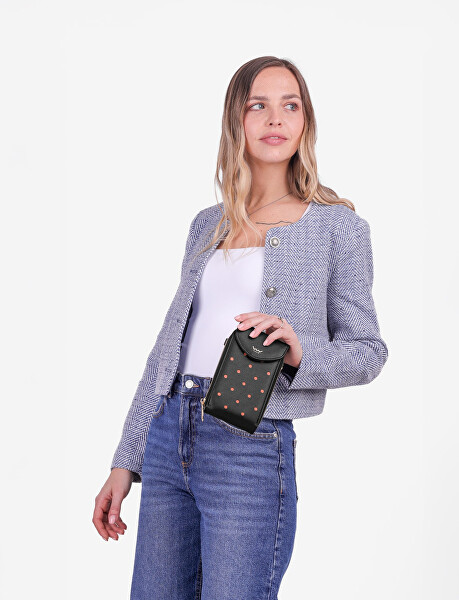 Dámska crossbody peňaženka Chanthal Dotty Black