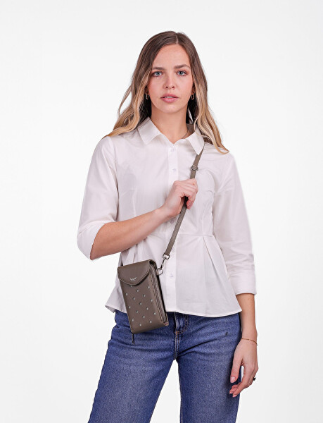 Dámská crossbody peněženka Chanthal Dotty Green