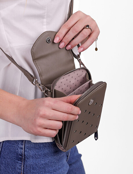 Dámská crossbody peněženka Chanthal Dotty Green