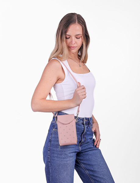 Dámská crossbody peněženka Chanthal Dotty Pink