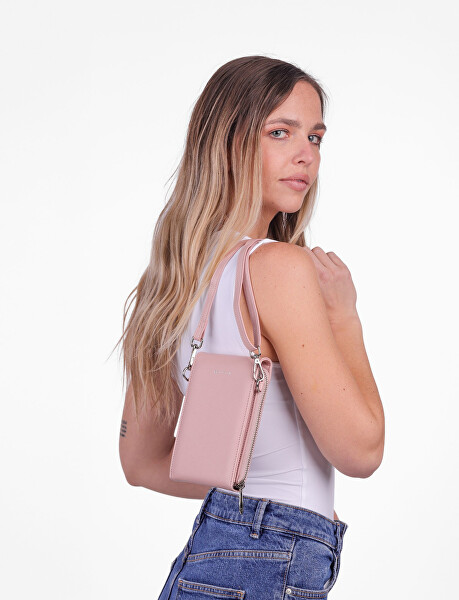 Dámská crossbody peněženka Chanthal Dotty Pink