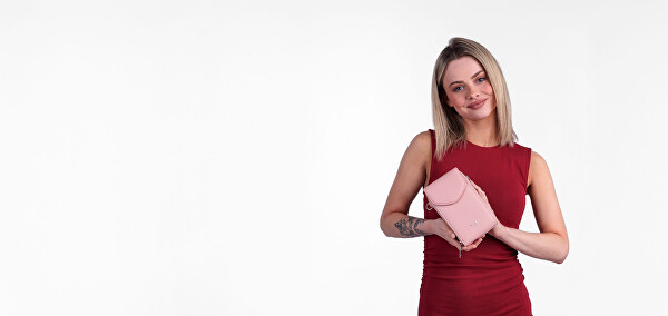 Dámská crossbody peněženka Chanthal Pink