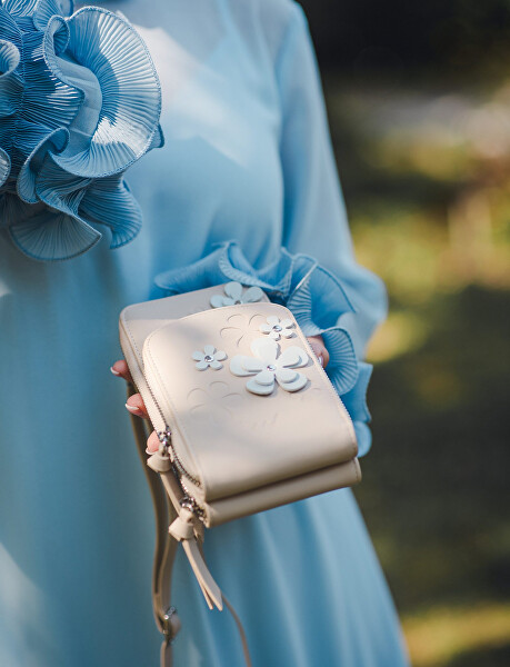 Dámská crossbody peněženka Daisy Glow Beige