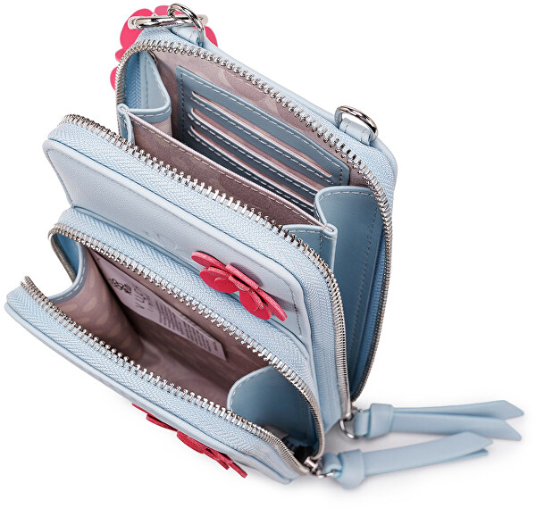Dámská crossbody peněženka Daisy Glow Blue