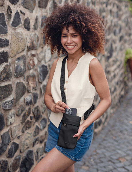 Dámská crossbody peněženka Mida Black