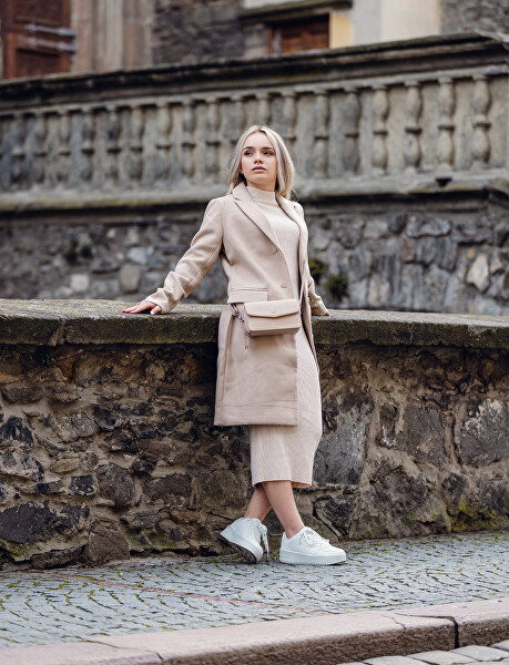 Dámská crossbody peněženka Moana Beige