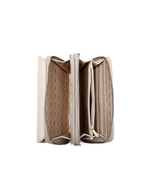 Dámská crossbody peněženka Moana Beige