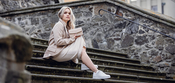 Dámská crossbody peněženka Moana Beige