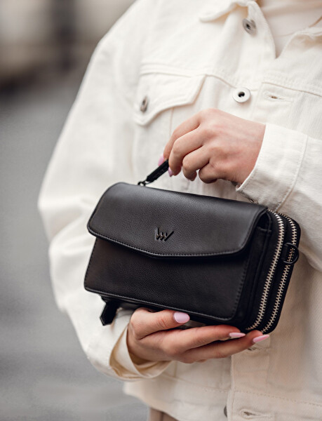 Dámská crossbody peněženka Moana Black