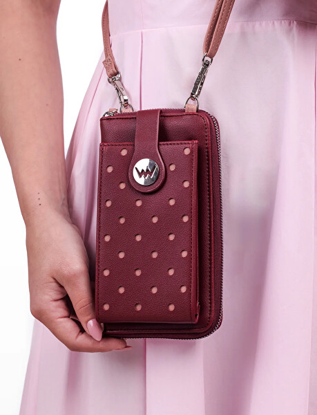Dámská crossbody peněženka Philly Wine