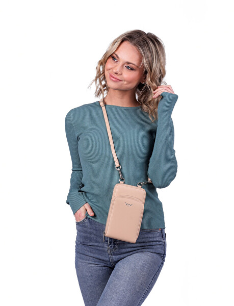 Dámská crossbody peněženka Rosia Beige