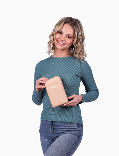 Dámská crossbody peněženka Rosia Beige