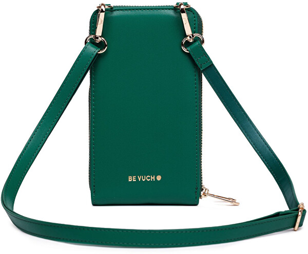 Dámská crossbody peněženka Rosia Big Dot Dark Green
