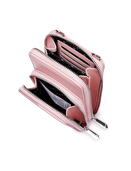 Dámská crossbody peněženka Rosia Big Dot Pink