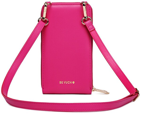 Dámská crossbody peněženka Rosia Big Dot Raspberry