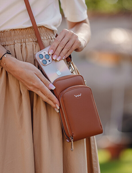 Dámská crossbody peněženka Rosia Brown