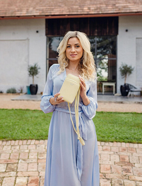 Dámská crossbody peněženka Rosia Butter Yellow