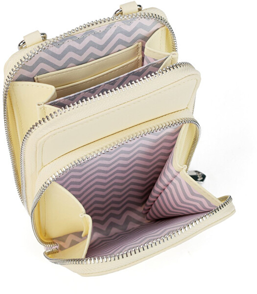 Dámská crossbody peněženka Rosia Butter Yellow