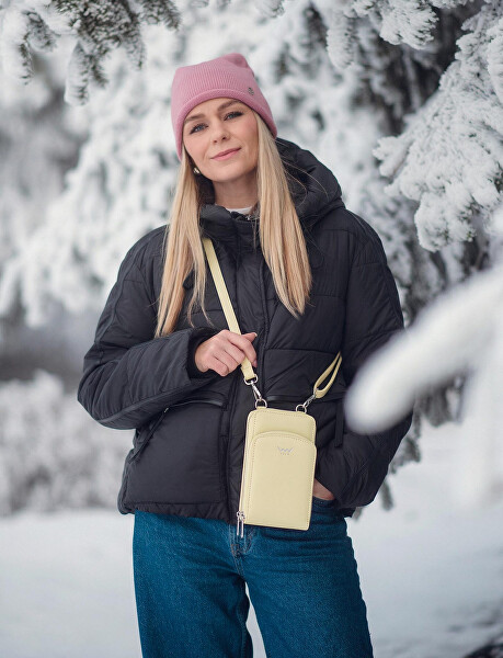 Dámská crossbody peněženka Rosia Butter Yellow