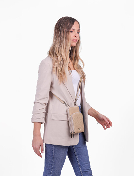 Dámska crossbody peňaženka Rosia Cornet Beige