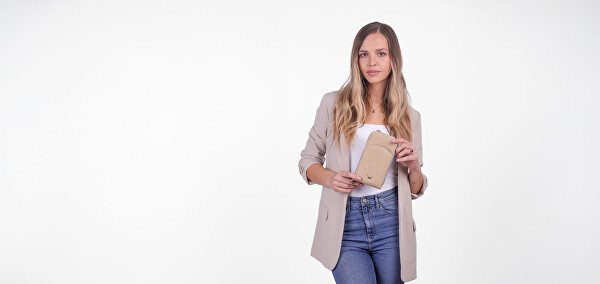 Dámska crossbody peňaženka Rosia Cornet Beige