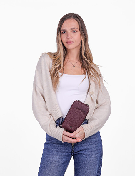 Dámská crossbody peněženka Rosia Cornet Wine