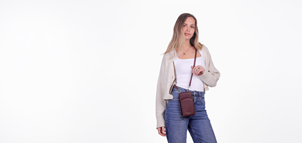 Dámská crossbody peněženka Rosia Cornet Wine
