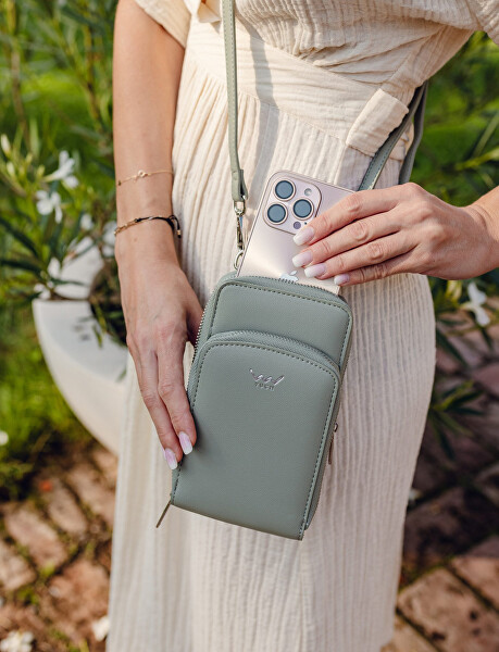 Dámská crossbody peněženka Rosia Dusty Green