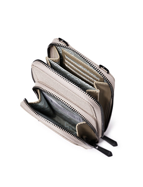 Dámska crossbody peňaženka Rosia E Beige