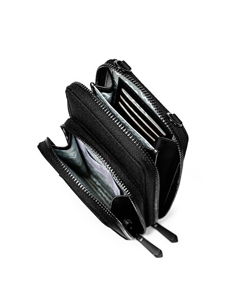 Dámská crossbody peněženka Rosia E Black