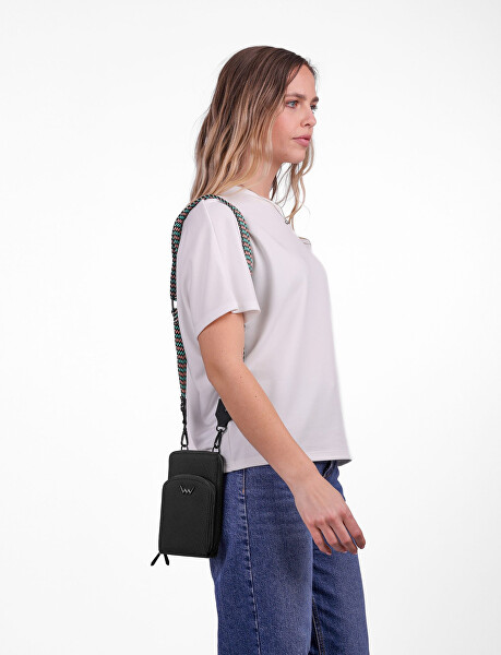 Dámská crossbody peněženka Rosia E Black