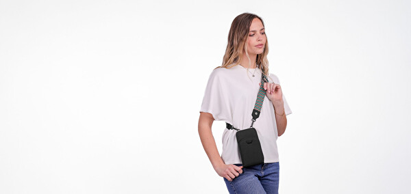 Dámská crossbody peněženka Rosia E Black
