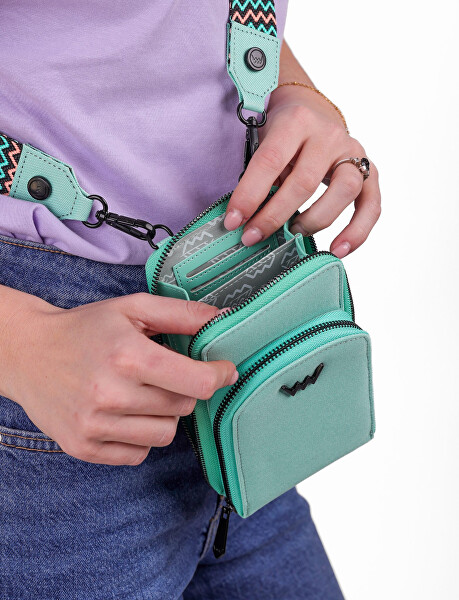 Dámská crossbody peněženka Rosia E Mint
